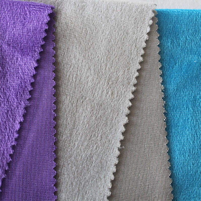 Dingxin High-quality white velvet material Suppliers for sofa-1