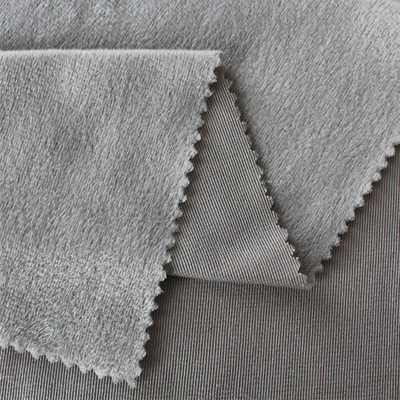 Dingxin High-quality white velvet material Suppliers for sofa-2