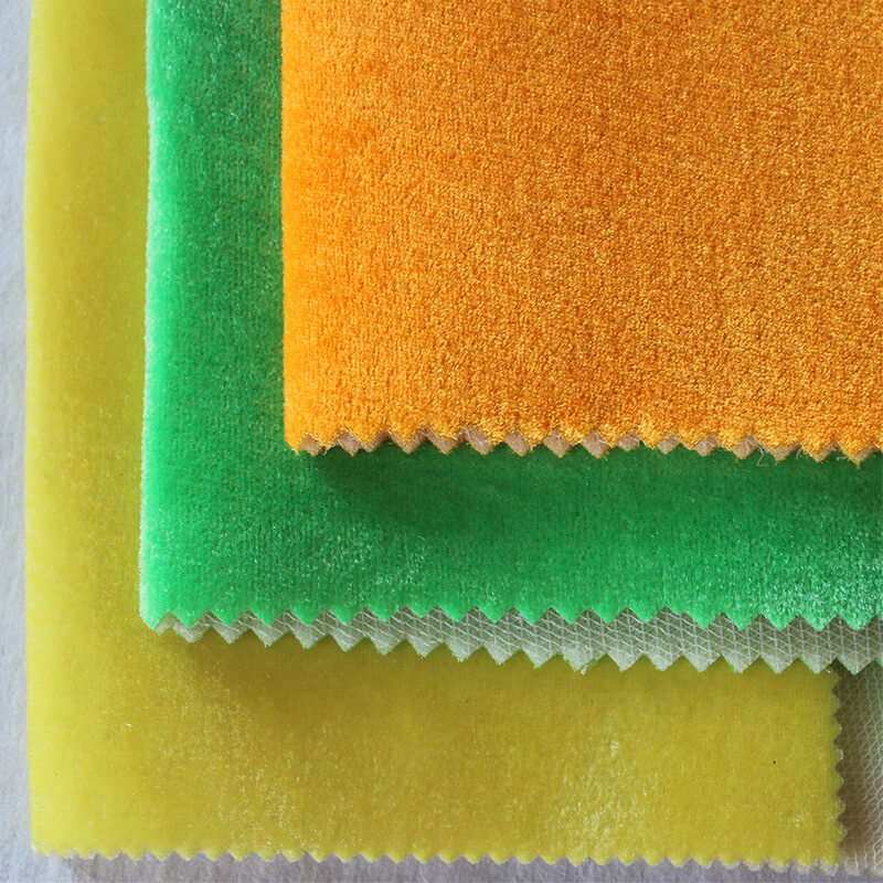 Dense Velvet Fabric Or Dense Velour Fabric For Toy