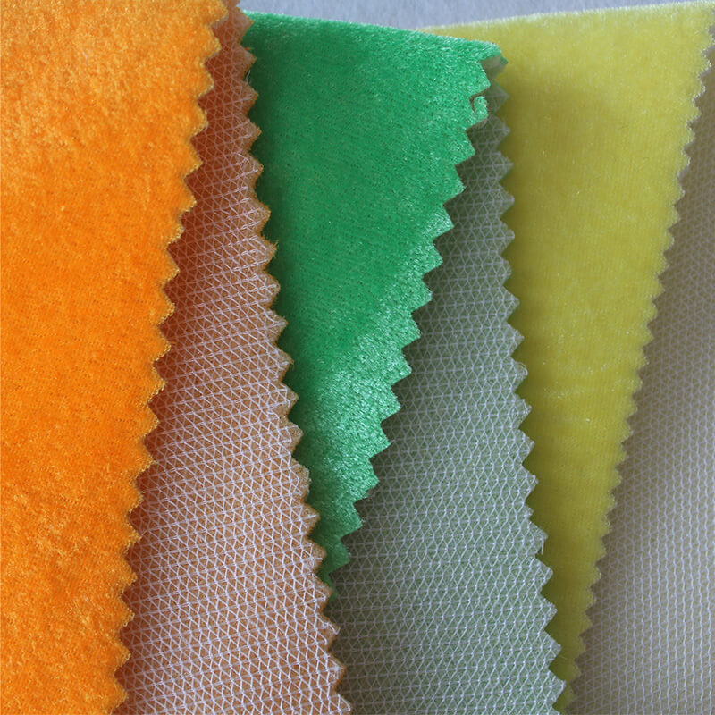 Dingxin light green velvet fabric Suppliers for making home textile-1