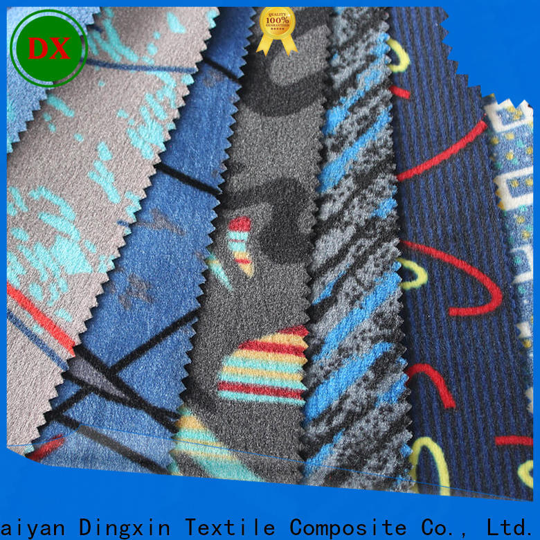 Dingxin High-quality bus seat upholstery fabric factory for car seat