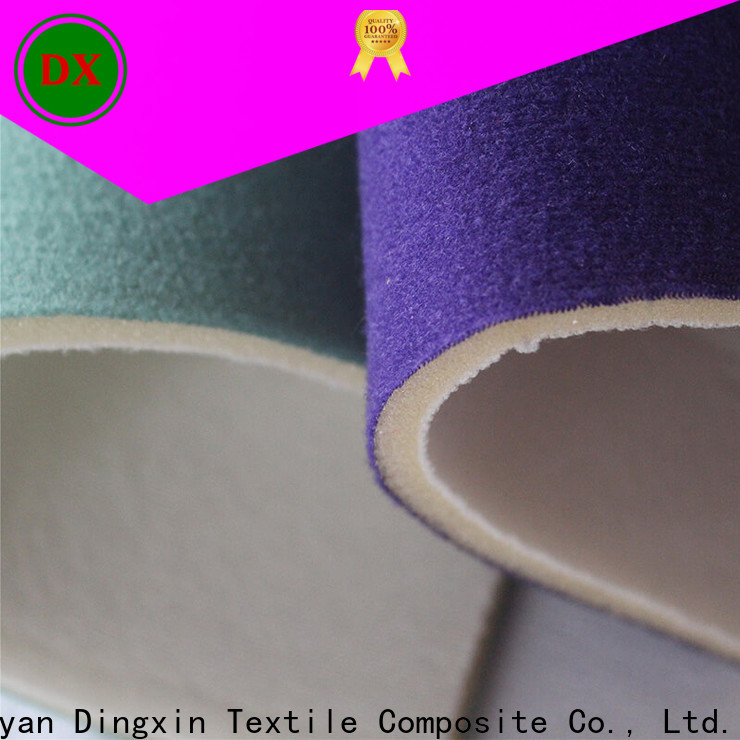 Dingxin New floral velvet fabric Supply for dust remove brush