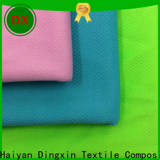 Dingxin cotton double knit fabric by the yard Supply to make towels