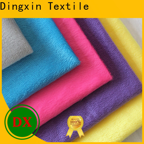 Dingxin pink velvet fabric for sale Supply for dust remove brush