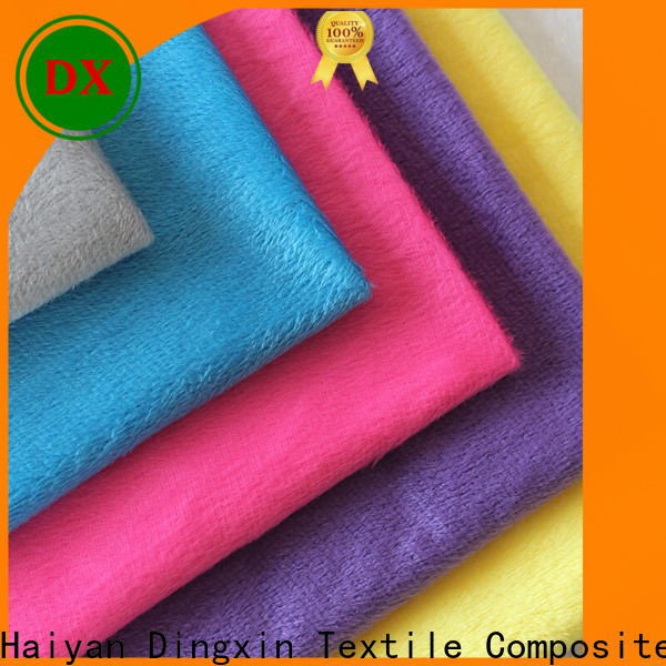 Dingxin quilted velvet fabric factory for dust remove brush