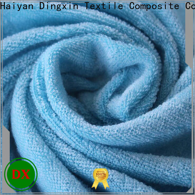 Dingxin interlock polyester fabric for business to make towels