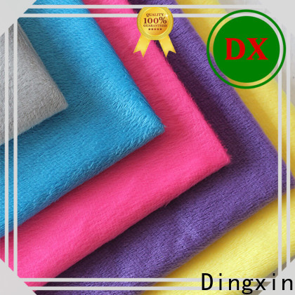 Dingxin Wholesale velvet fabric by the yard for business used to make sofa cushion