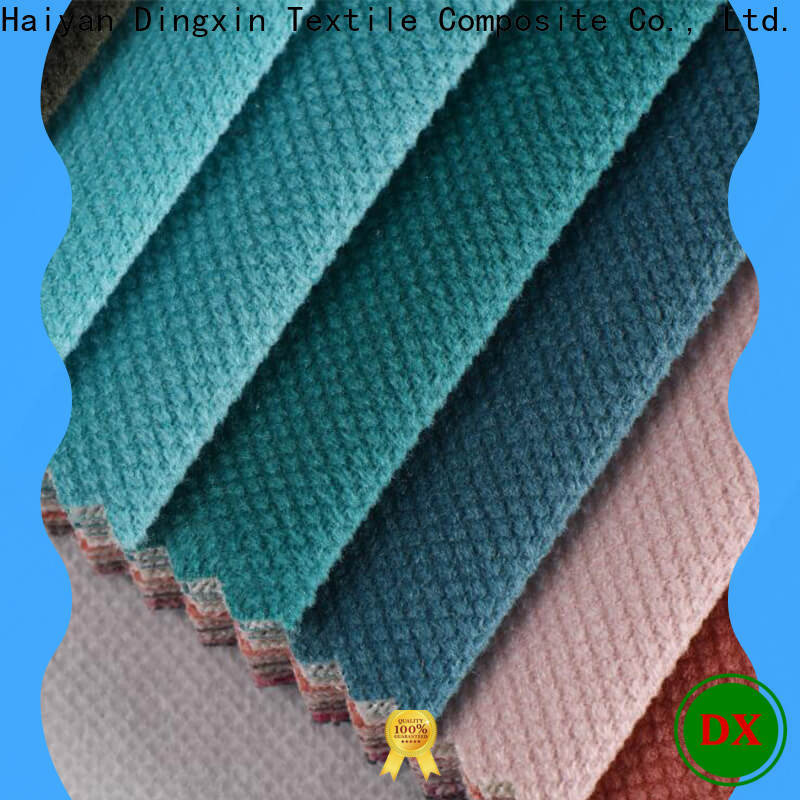 Dingxin ultrasuede fabric company for seat cover