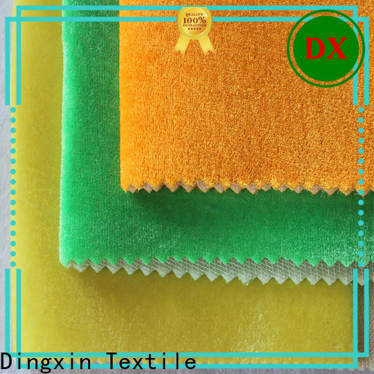 Dingxin washed velvet fabric for business used to make sofa cushion